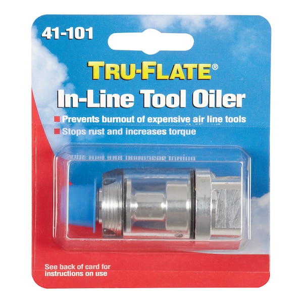 Tru-Flate Tru-Flate Steel Air Coupler 1/4 in. Female X 1/4 in. Male 1 pc 41101 - main
